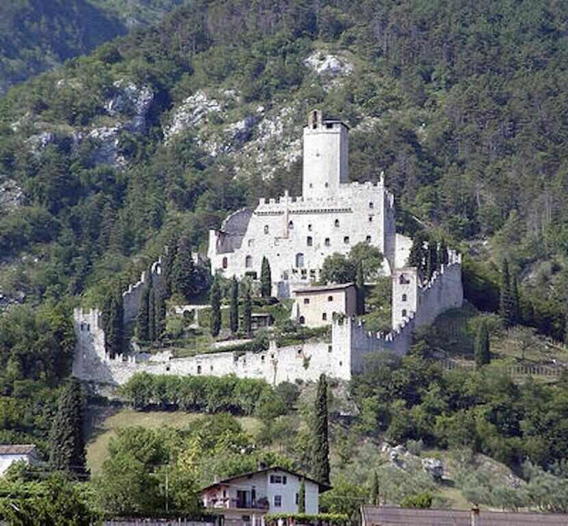 Castello di Avio above the Vallagarina valley